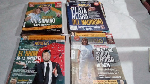 12 Revistas Noticias  Años 2018 - 19  En Buen Estado 