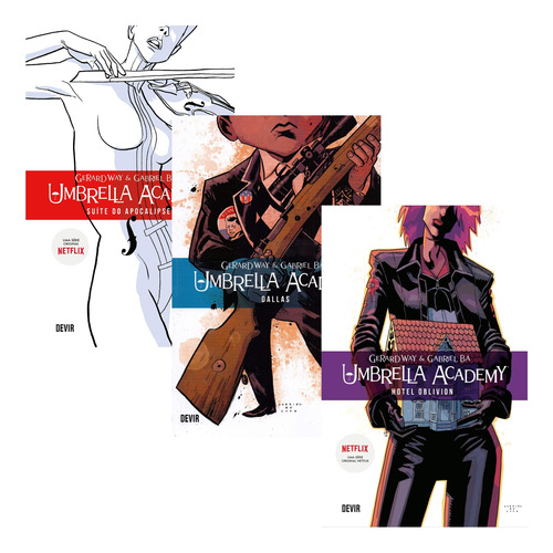 Umbrella Academy - 3 Volumes - Devir