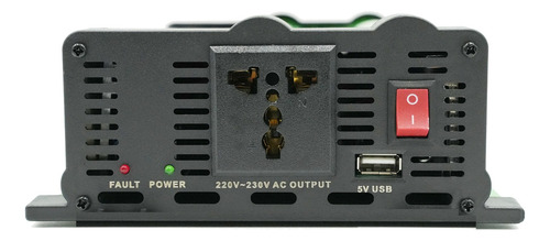 Inversor Voltaje Auto Vehículo Panel 12v/220v 1000w