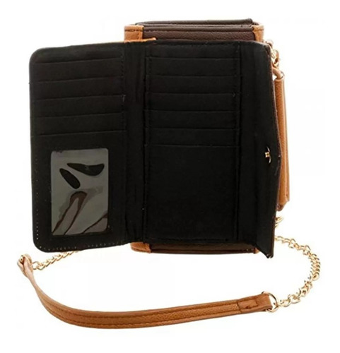 Imagen 4 de 4 de Bolso Cartera Harry Potter Hogwarts Anden 9 3/4 - Eco Cuero