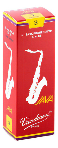 Cañas Vandoren Java Red Cut Para Saxo Tenor