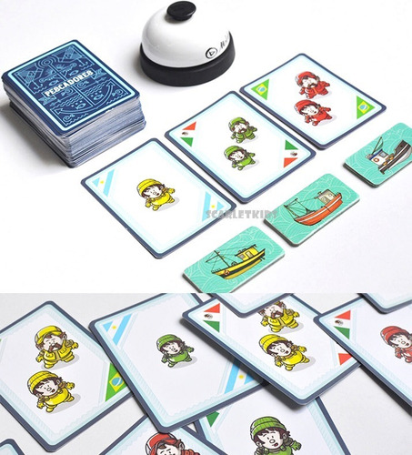 Imagen 2 de 7 de Pictionary + Pescadores Juego De Mesa Original Scarlet Kids