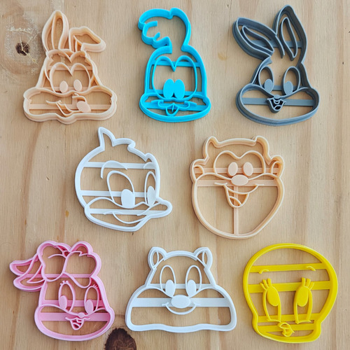 Cortantes Galletas Cerámica Fondan Etc Space Jam Looney Tune