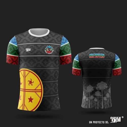 Camiseta Colo Colo Fantasia Mapuche