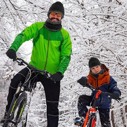 3 En 1 Gorro Invierno, Bufanda Y Guantes Para Clima Frío,