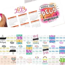 Comprar Arquivo Digital Combo Calendários De Mesa 2024 #11