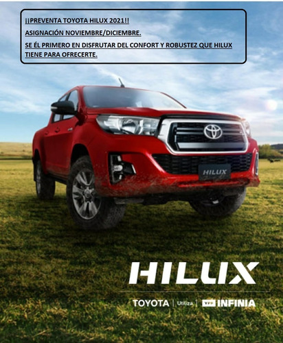 Plan De Ahorro Toyota Hilux 70/30 Y 100%