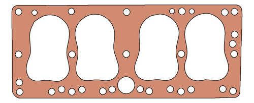 Junta Tapa Cilindro - Fiat, Mod. 514-515-614 ... - 4 Cil.