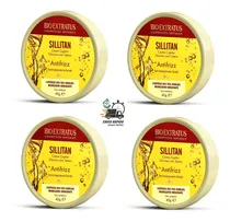 Comprar 4 Pomadas Cremes Capilar Bio Extratus Sillitan Antifrizz 40g