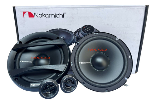 Set De Medios 6.5 PuLG Nakamichi 200w Max 2 Vias Nse-cs1618