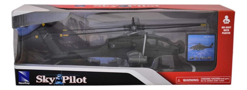 New Ray 1:55 Helicóptero Militar Apache Ah-64