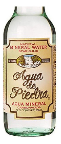 Agua De Piedra Con Gas 360 Ml