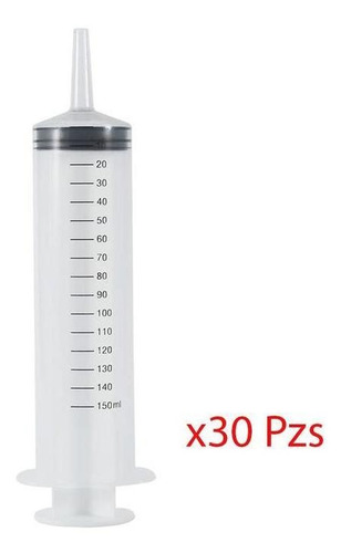 Jeringa Plástica Para Rellenar, Mxsyr-008, 30 , 150 Ml, Capacidad en volumen 150 mL