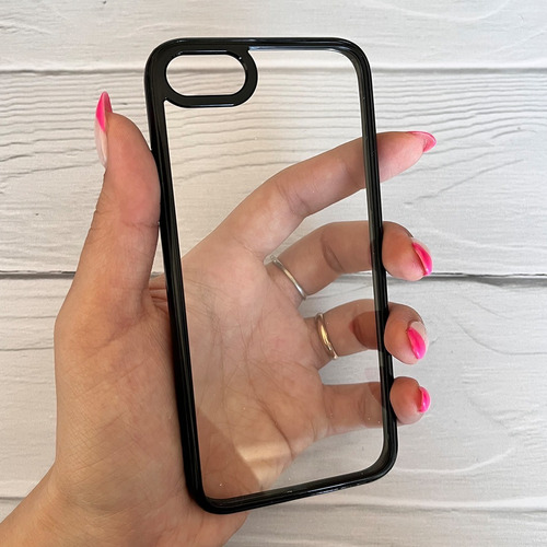 Imagen 2 de 2 de Funda Acrilico Colores Linea iPhone - Coolcase