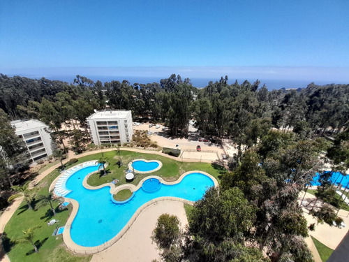 Arriendo Año Corrido Depto Vista Al Mar. Algarrobo