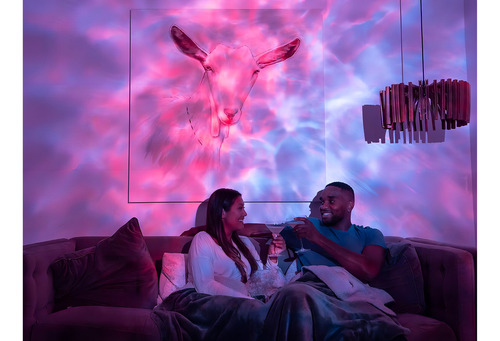 Proyector Led Blisslights, Estilo Nebulosa, Sin Estrellas