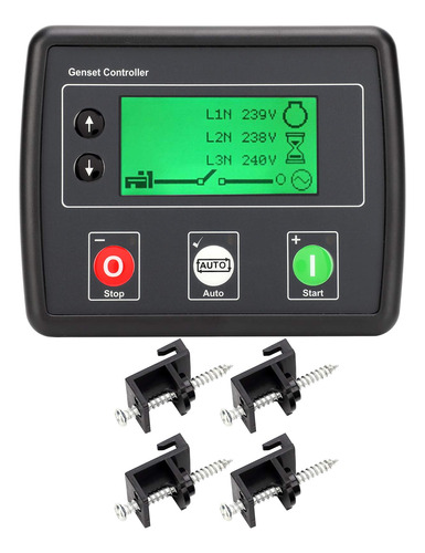 Controlador Generador Diesel Modulo Control Fallo Red Lcd