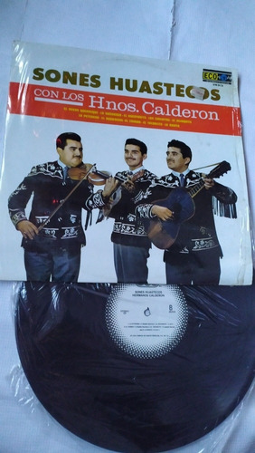 Conjunto Hermanos Calderón Sones Huastecos Disco De Vinil 