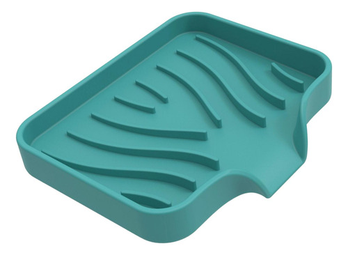 Soporte De Silicona Para Jabón, Bandeja De Drenaje De