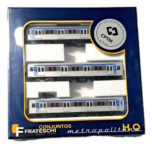 Jr - Tren Metropolitano Frateschi #6316 Nuevo Cerrado H0 