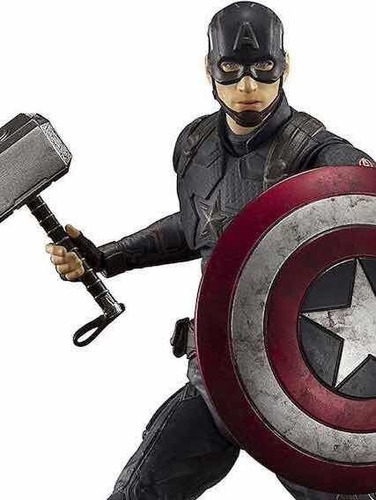 Imagen 1 de 12 de Capitán America Endgame Final Battle Vr. S.h.figuarts Bandai
