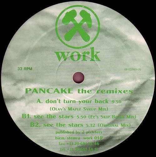 Maxi Vinilo Pancake - Don't Turn Your Back / The Remixes