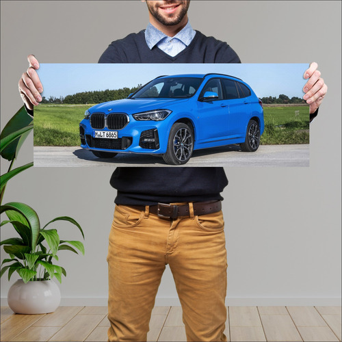 Cuadro 30x80cm Auto 2019 Bmw X1 M Sport 95506 812