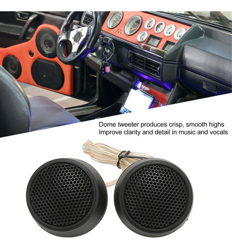 /para Altavoz Para Coche, 2 Unidades, Cúpula, Tweeter, 10