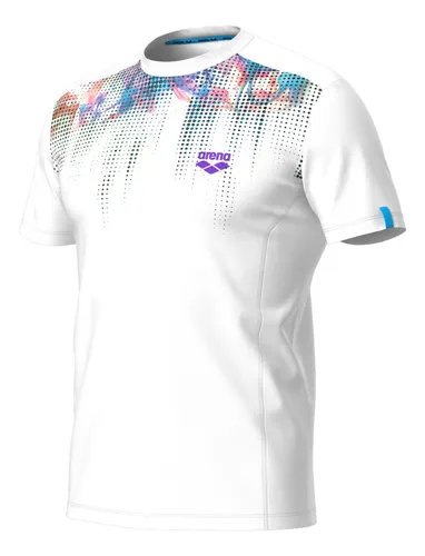 comprar Remera Deportiva Arena Logo Unisex Adulto 100% Algodon - Btu