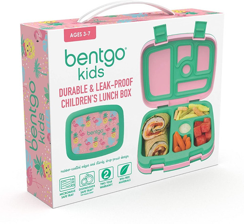 Bentgo Kids Prints Lonchera Bento Para Niños/as Con Diseño