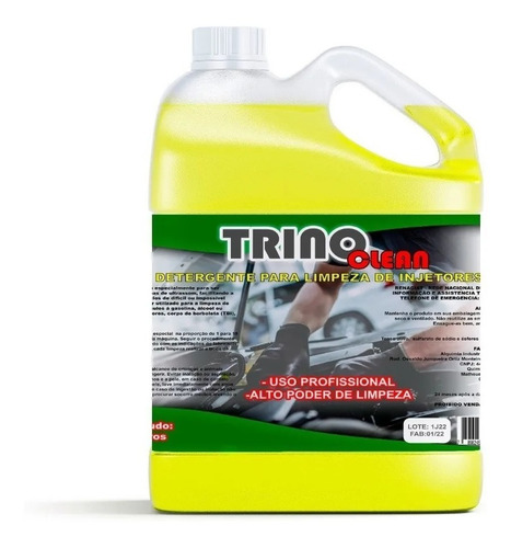 Detergente Para Limpeza Bicos Injetores Profissional 5litros
