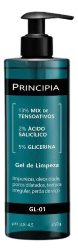 Gel De Limpeza Facial Principia 2% Salicílico (gl- 01) 350g
