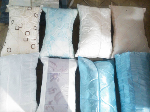 Almohadas Adultos 60x40 Cm Fibra De Tela