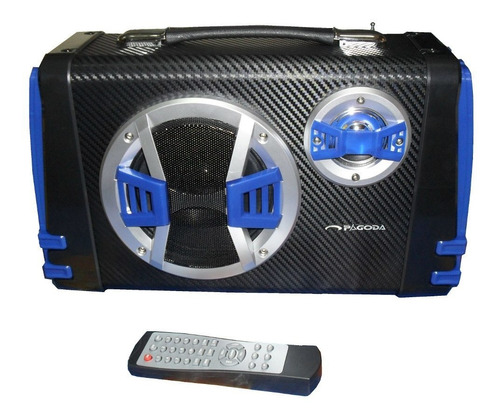 Parlante Portátil Usb Bluetooth Karaoke Recargable Bateria