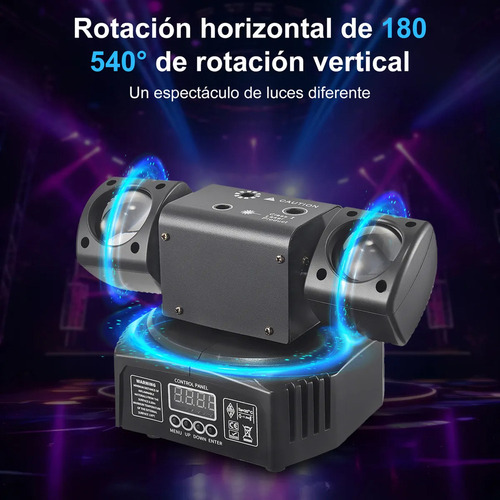 Refletor De Cabeça Móvel Led Robótico Para Djs Dmx-512