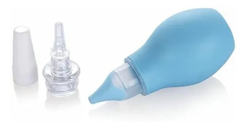 Aspirador de nariz y orejas para bebés Aspirador nasal Nuby de color azul