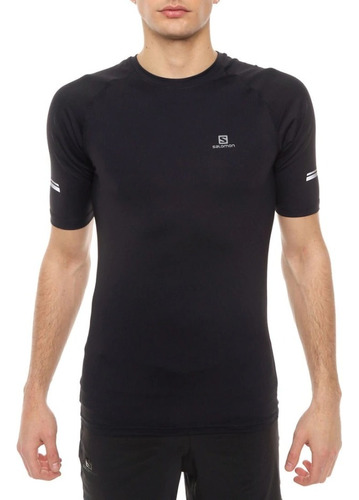 Remera Termica Salomon Baselayer Hybrid M M/corta Envios