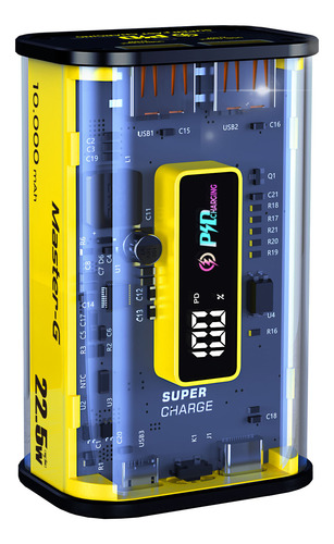 Batería Externa Power Bank 10000 Mah Carga Rápida Master-g