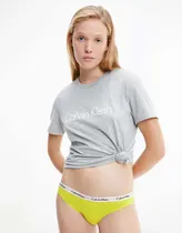 Comprar Calvin Klein Panty Amarillo De Algodon Con Logo Original