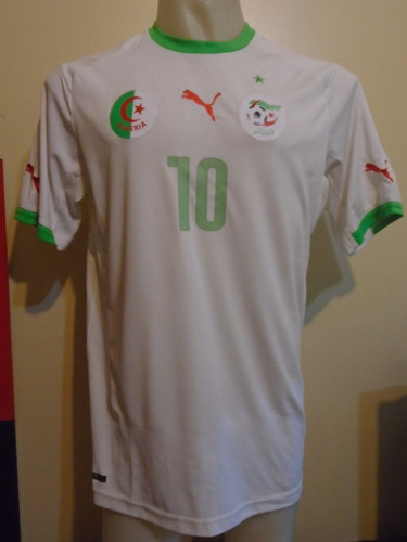 Camiseta Selección Argelia Mundial Brasil 2014 Feghouli #10 