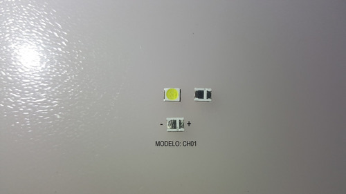 Led Backlight 20 Unidades Led 1w 6v  Modelo: Ch01 Seiki Rca Atvio Digitrex