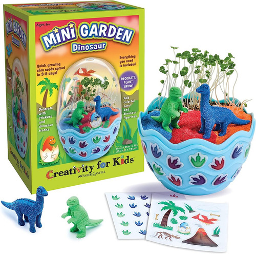 Mini Terrario Mágico Creativity For Kids Jardín Dinosaurios