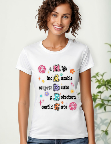 Playeras Personalizadas Regalo Día Madres. Dama Moda Casual