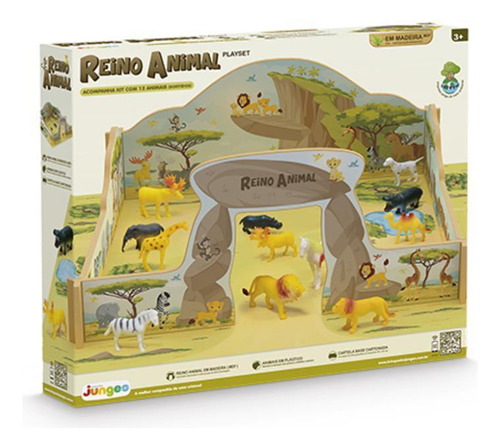 Brinquedo Playset Reino Animal Junges