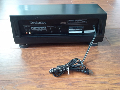 Technics Sl-p 1200 Cd Player Manual Controle Caixa Original