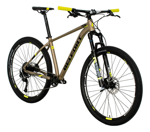 Bicicleta Belfort Coatl Rabe R27 T15 Arena Amarillo 2024 Tamaño Del Cuadro 15