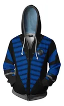 Comprar C Sudadera Hoodie Unisex Cierre Subzero Juego Mortal Kombat