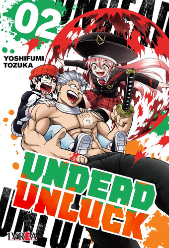 Undead Unluck 2 - Yoshifumi Tozuka, De Tozuka, Yoshifumi. Editorial Ivrea, Tapa Blanda En Español
