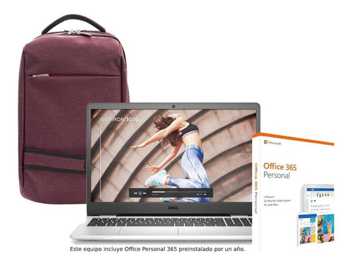 Kit Laptop Dell Inspiron 3502 Intel + Mochila Swissmobility