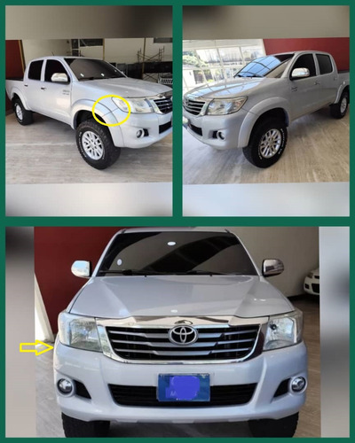 Guia De Parachoque Delantera Toyota Hilux Derecha